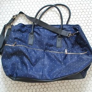 Target polka dot weekender bag